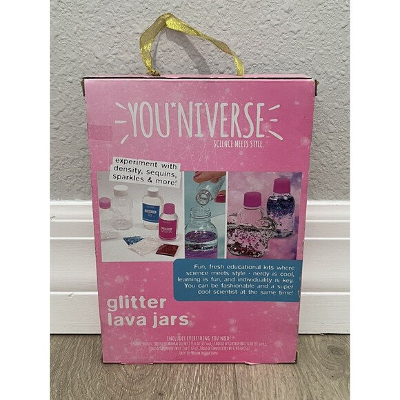 You*niverse Glitter Lava Jars Fun Science Kit BRAND NEW - Picture 2 of 10